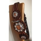 Dogcollar XL "Triple Concho Bling" Dogcollar XL "Triple Concho Bling"