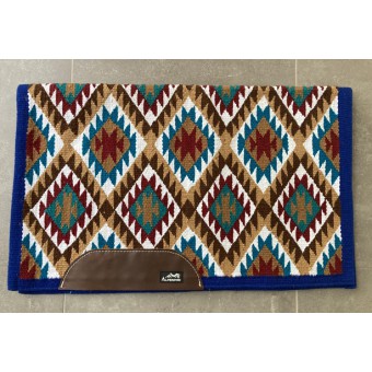 Alpenpad Ranch Line Blanket Green/blue