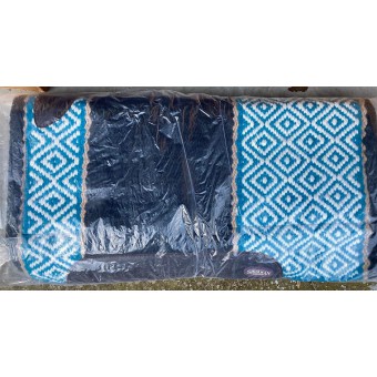 Showman pad Turquoise checkers (SALE)